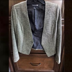 Metallic blazer